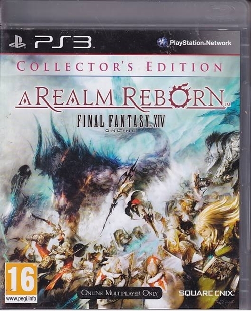 A Realm Reborn Final Fantasy XIV Online Collectors Edition PS3 (B Grade) (Genbrug)